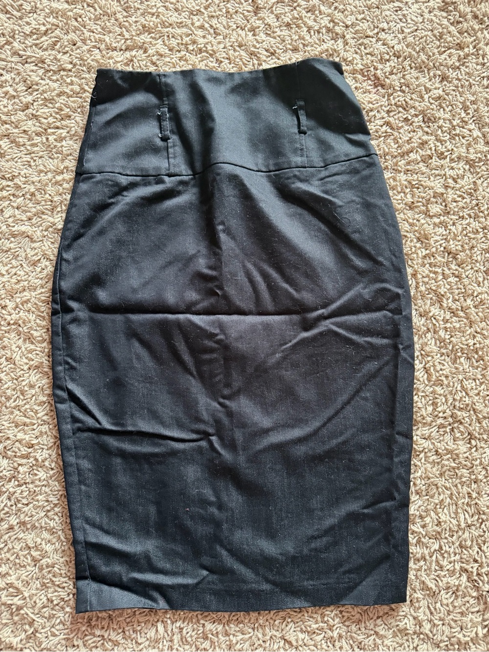 Twenty One Black High-Waisted Pencil Skirt – Women’s Size S – Made in USA